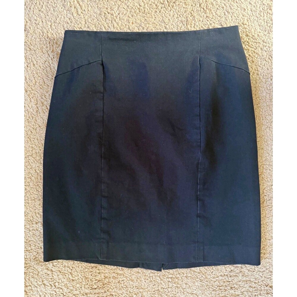 Banana Republic Tailored Cotton-Blend Mini Pencil Skirt Size 4